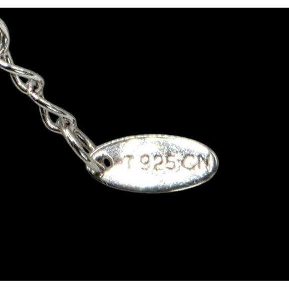 New Tocara Sterling Silver Bracelet Beaded Circle Round Links Chain 925 Arielle - Picture 12 of 13